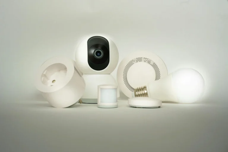 Components of a wireless security alarm setup